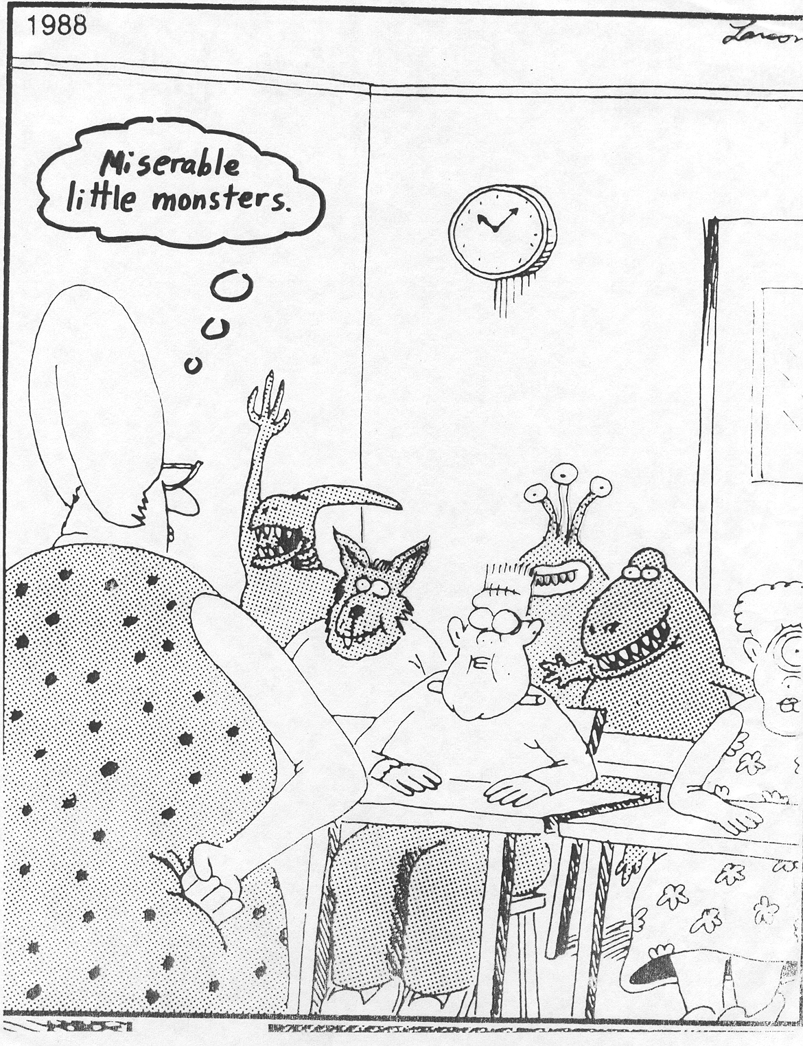 Teacher Meeting Cartoon